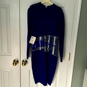 NWT St. John Sapphire Dress